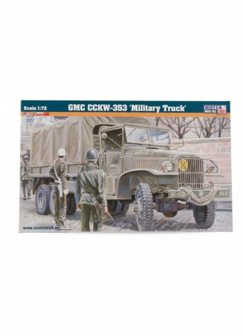 Model do sklejania GMC CCKW 353 Military Truck Mastercraft (E-98)