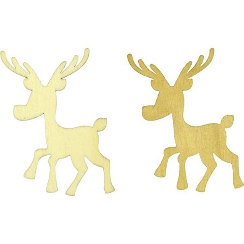 Ozdoba drewniana Craft-Fun Series renifery Titanum (5724-2)