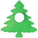 Ozdoba materiałowa Craft-Fun Series samoprzylepna Zielone choinki Titanum (BJ25042715)
