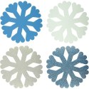 Ozdoba piankowa Craft-Fun Series płatki śniegu 8 szt Titanum (5694)