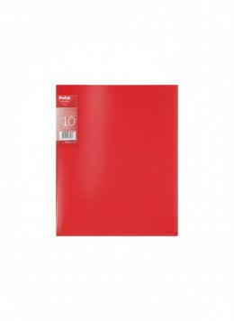 Teczka ofertowa A4 kolor: czerwony 10 kieszeni Patio (PAT1131/N/04)