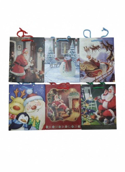 Torba prezentowa torebka laminowana brokat [mm:] 178x229x 98 Panorama (PL-2)