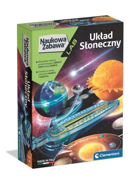 Zestaw kreatywny dla dzieci Naukowa zabawa Układ Słoneczny Clementoni (50254)