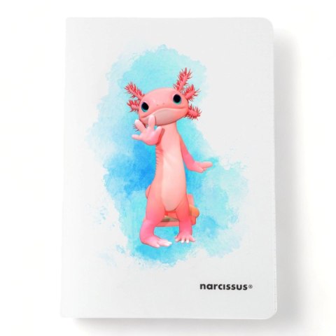 Zeszyt PP A5 32k. 80g KRATKA Narcissus