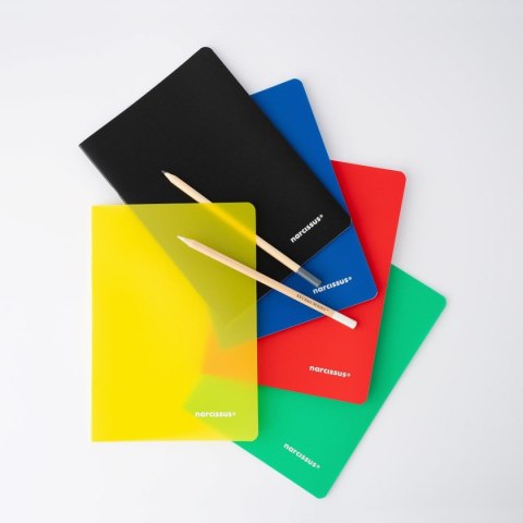 Zeszyt PP A6 40k. 60g krata Narcissus