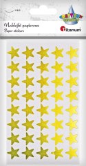 Naklejka (nalepka) Craft-Fun Series Titanum (Złote gwiazdki)