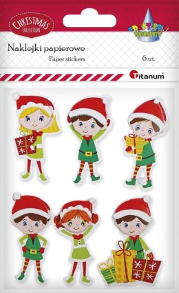 Naklejka (nalepka) Craft-Fun Series elfy Mikołaja Titanum (22XZ0317-2)