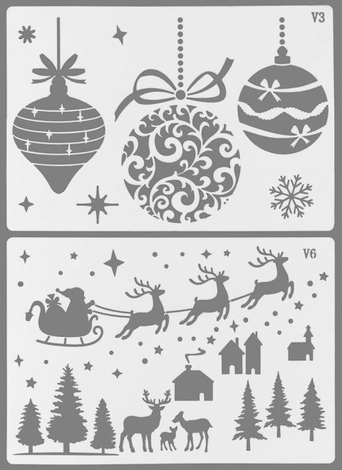 Szablon Craft-Fun Series Boże Narodzenie Titanum (24GS0405-1)