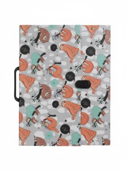 Teczka kartonowa na klips LENIWCE t0122 Z RĄCZKĄ B4 mix Penmate (TT9238)