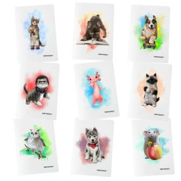 Zeszyt PP A5 60k. 80g krata Narcissus