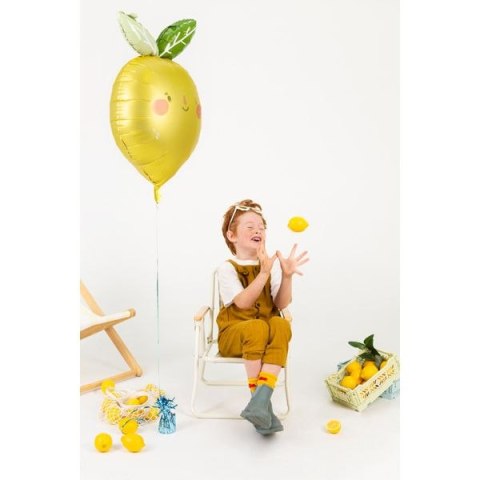 Balon foliowy Partydeco Cytrynka, 50x75 cm (FB203) Balon foliowy Partydeco Cytrynka, 50x75 cm (FB203)