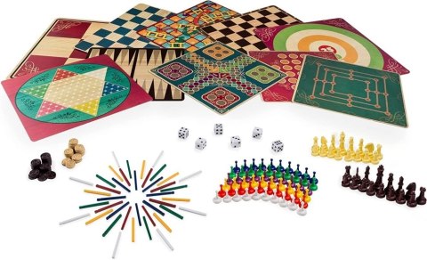 Gra logiczna Spin Master Zestaw gier klasycznych. 101 gier (6065340) Gra logiczna Spin Master Zestaw gier klasycznych. 101 gier (6065340)