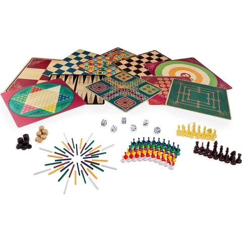 Gra logiczna Spin Master Zestaw gier klasycznych. 101 gier (6065340) Gra logiczna Spin Master Zestaw gier klasycznych. 101 gier (6065340)