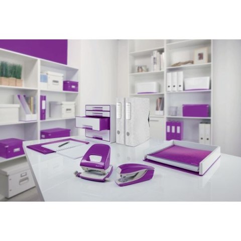 Dziurkacz Leitz NeXXt WOW fioletowy 30k (50081062) Dziurkacz Leitz NeXXt WOW fioletowy 30k (50081062)