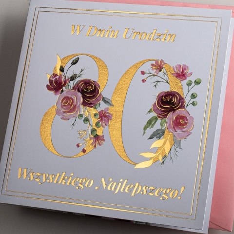 Kartka składana urodzinowy C6 Art Nuvo (5902973359565) Kartka składana urodzinowy C6 Art Nuvo (5902973359565)