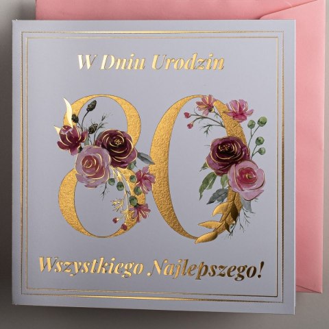 Kartka składana urodzinowy C6 Art Nuvo (5902973359565) Kartka składana urodzinowy C6 Art Nuvo (5902973359565)