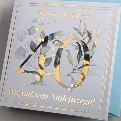 Kartka składana urodzinowy C6 Art Nuvo (5902973359565) Kartka składana urodzinowy C6 Art Nuvo (5902973359565)