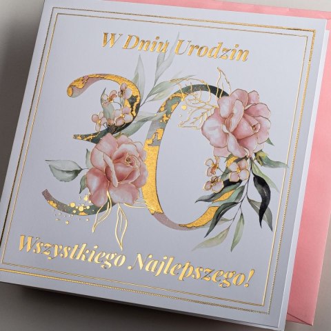 Kartka składana urodzinowy C6 Art Nuvo (5902973359565) Kartka składana urodzinowy C6 Art Nuvo (5902973359565)