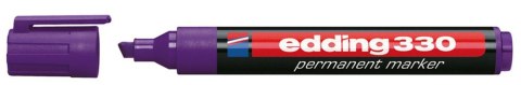 Marker permanentny Edding fiolet 1-5mm ścięta końcówka Marker permanentny Edding fiolet 1-5mm ścięta końcówka