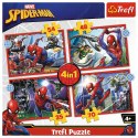 Puzzle Trefl Spider Man 4w1 el. (34384)