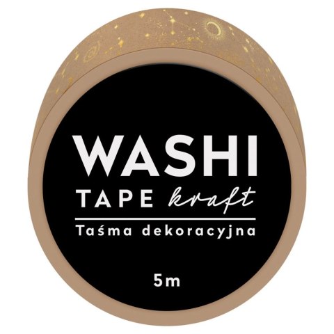 Taśma ozdobna taśma samoprzylepna GLAM 15x5 [mm x m] mix Interdruk (5902277303820)