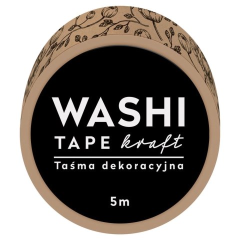 Taśma ozdobna taśma samoprzylepna GLAM 15x5 [mm x m] mix Interdruk (5902277303820)