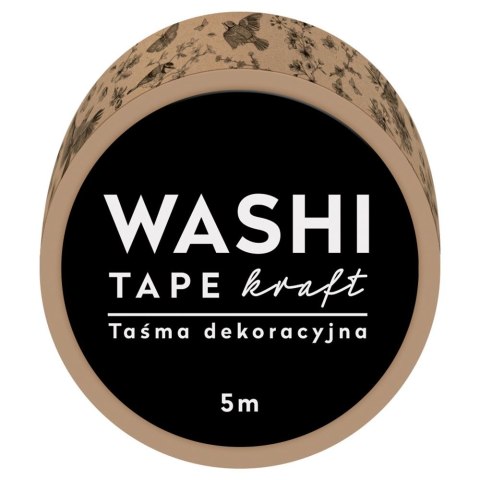 Taśma ozdobna taśma samoprzylepna GLAM 15x5 [mm x m] mix Interdruk (5902277303820)