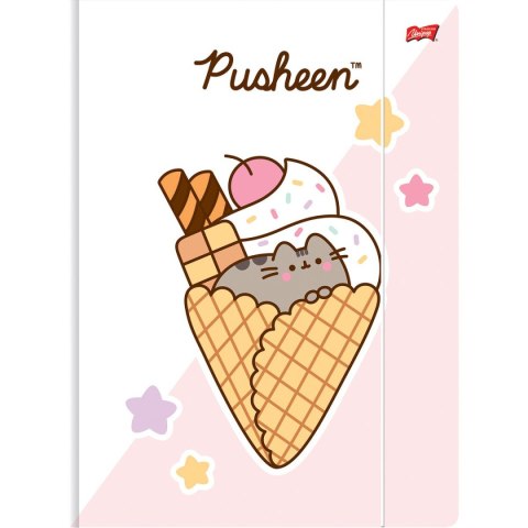 Teczka kartonowa na gumkę Pusheen A4 różne Unipap Teczka kartonowa na gumkę Pusheen A4 różne Unipap