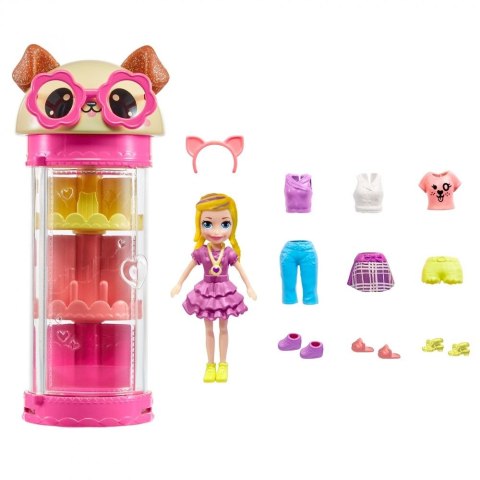 Figurka Mattel Polly Pocket karuzelka stylu (HKW04) Figurka Mattel Polly Pocket karuzelka stylu (HKW04)