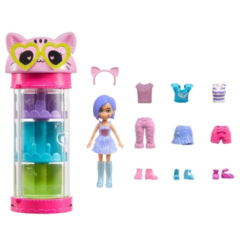 Figurka Mattel Polly Pocket karuzelka stylu (HKW04) Figurka Mattel Polly Pocket karuzelka stylu (HKW04)