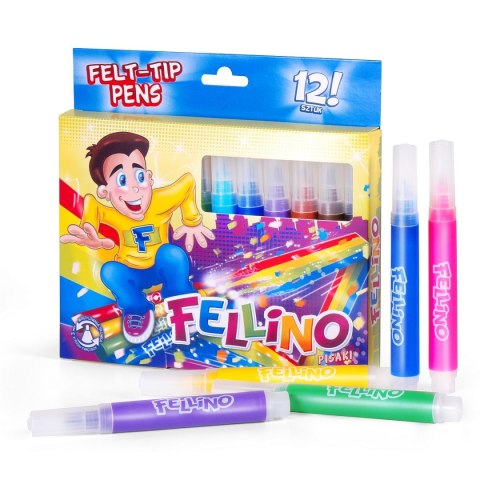 Flamaster FELLINO 12 kol. Kamet (K-3001)