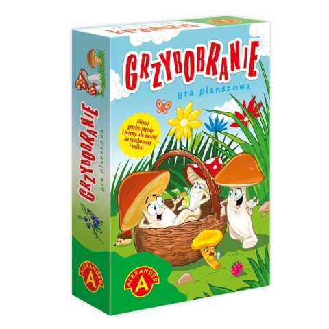 Gra edukacyjna Alexander Grzybobranie mini Gra edukacyjna Alexander Grzybobranie mini