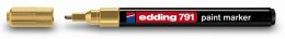 Marker olejowy Edding 791 złoty 1,0-2,0mm płaska/szpic końcówka