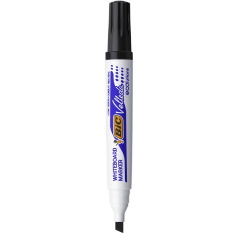 Marker suchościeralny Bic Velleda Ecolutions 1751 czarny 3,7-5,5mm ścięta końcówka (904946) Marker suchościeralny Bic Velleda Ecolutions 1751 czarny 3,7-5,5mm ścięta końcówka (904946)