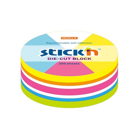 Notes samoprzylepny (karteczki) Stick'n mix 250k [mm:] 67x67 (21830)
