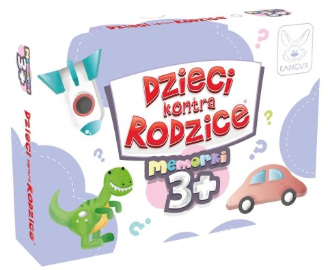 Gra karciana Dzieci kontra rodzice Memorki 3+ Kangur