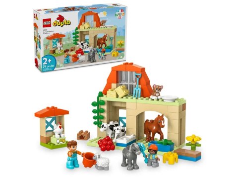 Klocki konstrukcyjne Lego Duplo Opieka nad zwierzętami na farmie (10416) Klocki konstrukcyjne Lego Duplo Opieka nad zwierzętami na farmie (10416)