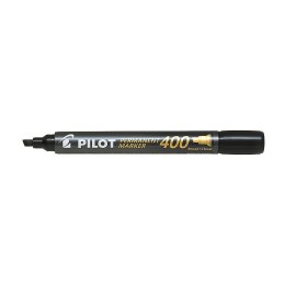 Marker permanentny Pilot czarny ścięta końcówka (SCA-400-B)