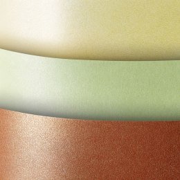 Papier ozdobny (wizytówkowy) Millenium A4 zielony 220g Galeria Papieru (200714)