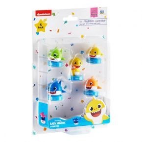 Zestaw pieczątek Orbico Sp. Z O.o. Baby shark stempelki 5 szt. (BS5040) Zestaw pieczątek Orbico Sp. Z O.o. Baby shark stempelki 5 szt. (BS5040)