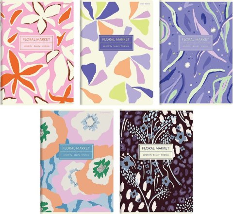 Zeszyt Top 2000 FLORADELIC A5 60k. 70g linia (400183807) Zeszyt Top 2000 FLORADELIC A5 60k. 70g linia (400183807)