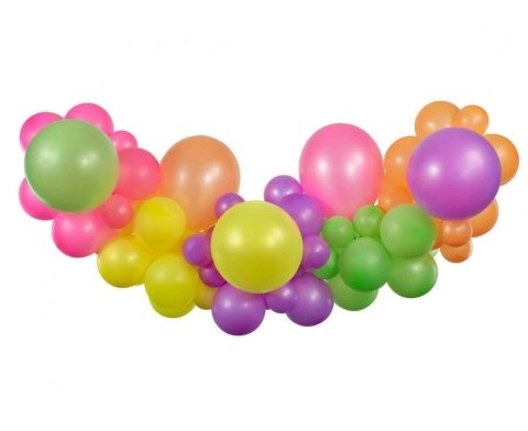 Balon gumowy Godan Girlanda balonowa DIY Fluorescencyjna, 65 szt. mix (032109) Balon gumowy Godan Girlanda balonowa DIY Fluorescencyjna, 65 szt. mix (032109)