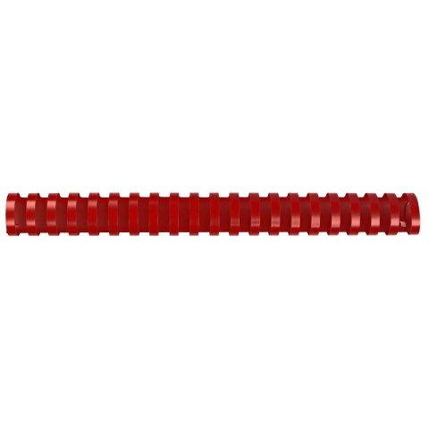 Grzbiety do bindowania A4 czerwony plastik śr. 32mm Titanum Grzbiety do bindowania A4 czerwony plastik śr. 32mm Titanum