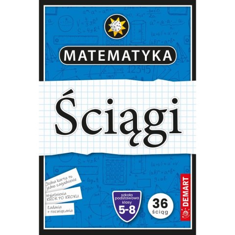Książeczka edukacyjna Demart ściąga matematyka Książeczka edukacyjna Demart ściąga matematyka