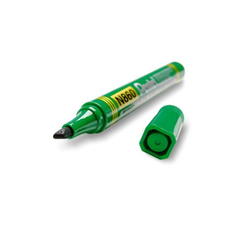 Marker permanentny Pentel zielony 1,2-4,5mm ścięta końcówka Marker permanentny Pentel zielony 1,2-4,5mm ścięta końcówka