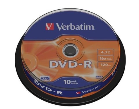 Płyta dvd Verbatim 4,7GB x16 Płyta dvd Verbatim 4,7GB x16