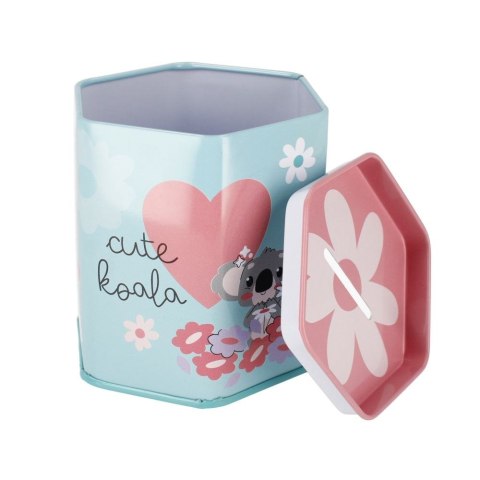 Skarbonka hex koala metal Starpak (517211) Skarbonka hex koala metal Starpak (517211)