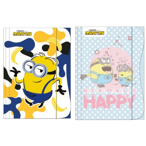 Teczka kartonowa na gumkę Minionki-Kids A4 mix Beniamin (5658) Teczka kartonowa na gumkę Minionki-Kids A4 mix Beniamin (5658)