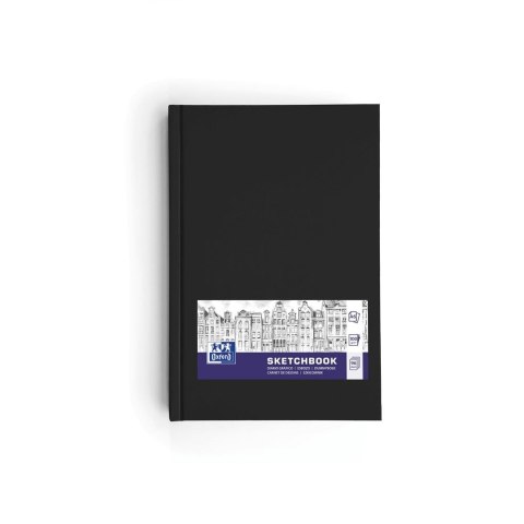 Blok artystyczny czarny A6 100g 96k Oxford (400152626) Blok artystyczny czarny A6 100g 96k Oxford (400152626)