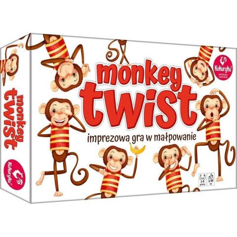 Gra edukacyjna Kukuryku Monkey Twist Gra edukacyjna Kukuryku Monkey Twist